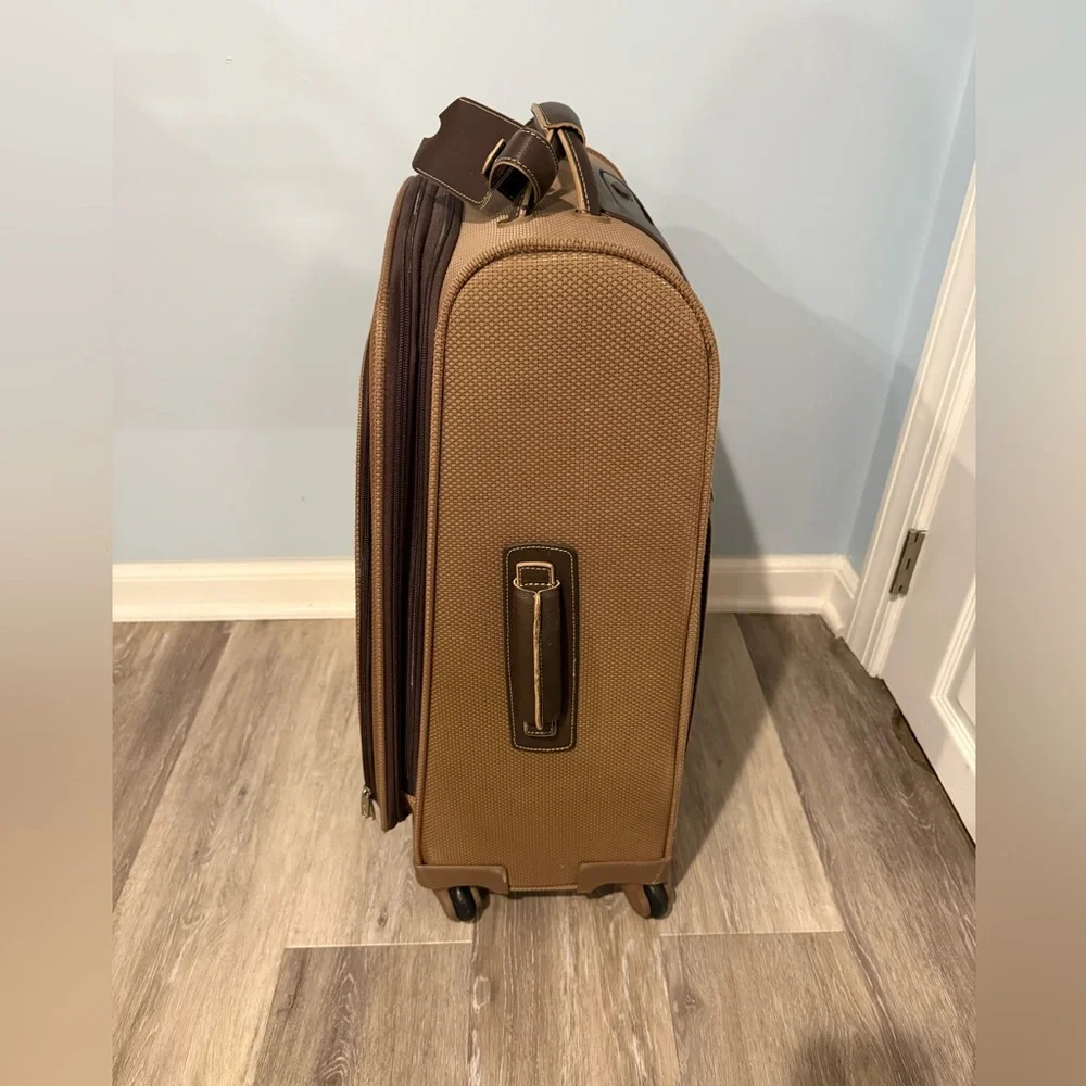 Samsonite Tan Rolling 23 Inch Luggage + Garment Bag